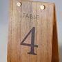 Wooden Table Numbers One – 12, thumbnail 1 of 4