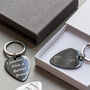 'I Couldn't Pick A Better Friend' Guitar Picker Keyring, thumbnail 3 of 7