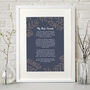 Personalised Favourite Poem Print, thumbnail 11 of 12
