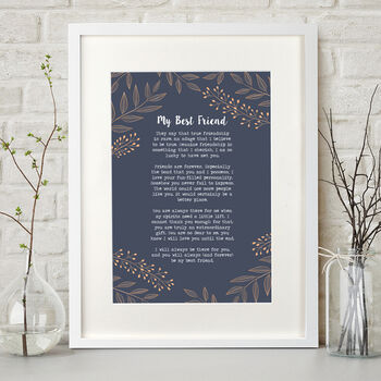 Personalised Favourite Poem Print, 11 of 12