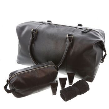 Personalised Nu Hide Holdall With Strap Embroidery, 8 of 11