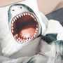 Shark Duvet Cover And Pillowcase Set, thumbnail 5 of 6