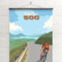 North Coast 500 Nc500 Cycling Travel Poster Art Print, thumbnail 2 of 6