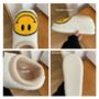 Smiley Face Bootie Slippers, thumbnail 3 of 4