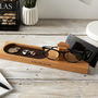 Solid Oak Personalised Glasses Stand, thumbnail 8 of 12