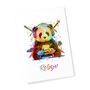 Personalised Watercolour Panda Gaming Print, thumbnail 6 of 12