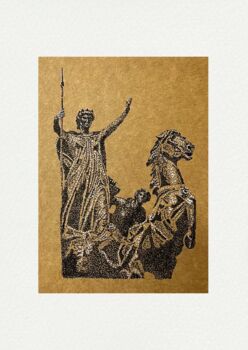 Shaded Sculpture Pointillism Diy Art Kit Set Of Four, 9 of 9
