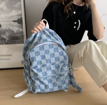 Checkered Backpack, 3 of 12