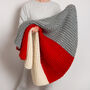 Christmas Blanket Beginner Knitting Kit, thumbnail 1 of 10