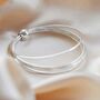 Sterling Silver Statement Bangle, thumbnail 1 of 8