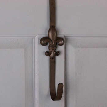 Fleur De Lys Christmas Wreath Hanger, 3 of 3