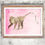 Strolling Monkey Limited Edition Print, thumbnail 1 of 2