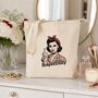 Respectfully Middle Finger Tote Bag, thumbnail 5 of 7
