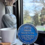 Personalized Polished Metal Heritage Gift Plaque, thumbnail 3 of 3