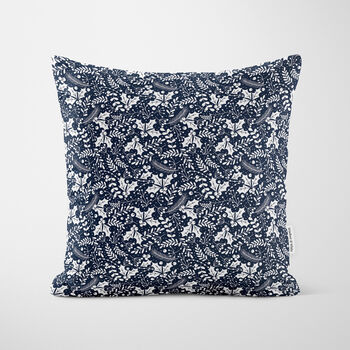 Personalised Christmas Cushion Blue House, 4 of 6