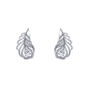 Rhodium, Gold Or Rose Gold Plated Deco Style Earrings, thumbnail 2 of 12