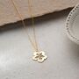 Tropical Hibiscus Flower Necklace, thumbnail 2 of 11