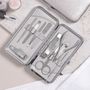 Personalised Ladies Manicure Set Silver Pearl, thumbnail 6 of 12