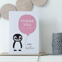 Personalised Teacher Thank You Penguin Card, thumbnail 3 of 3