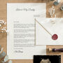 A Letter To My Daddy From The Bump Personalised Keepsake, thumbnail 5 of 10