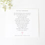 Personalised Girl's Confirmation Bracelet And Poem, thumbnail 2 of 9