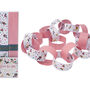 Pack Of 100 Winter Robin Christmas Paper Chains, thumbnail 1 of 5