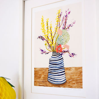 Spring Flowers A4 Giclee Print, 2 of 2