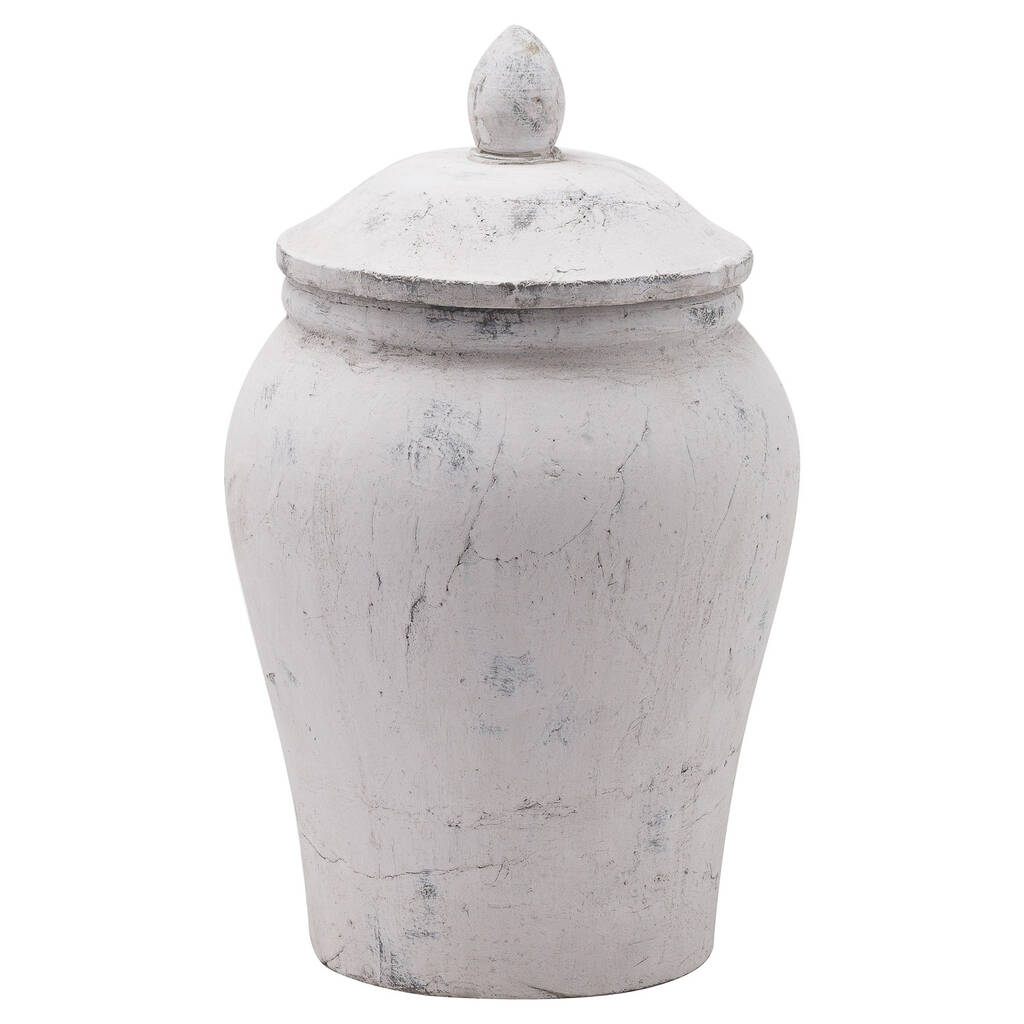 Timeless Stone Jar By LH Interiors