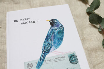 'Oh Hello Darling' Greeting Card, 3 of 3