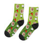 Personalised Golf Course Face Photo Socks, thumbnail 4 of 5