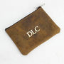 Personalised Leather Coin Pouch, thumbnail 3 of 12