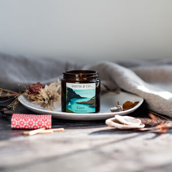 “Coast” Seasalt And Driftwood Soy Wax Candle, 4 of 5