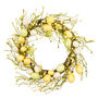 Spring Yellow And Green Easter Eggs Wreath, thumbnail 2 of 5