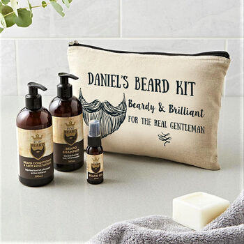 Personalised Beardy And Brilliant Grandad Kit, 2 of 4