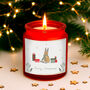 Gingerbread Scented Christmas Candle | 'Merry Meowmas!' | Red | Seasonal Winter Home Décor, thumbnail 1 of 2