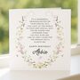 Granddaughter Birthday Poem Card Personalised For Her, thumbnail 4 of 7