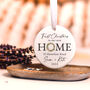 First Christmas In New Home Ceramic Bauble Decoration, thumbnail 9 of 11