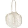 Cream Netted Shopping Bag, thumbnail 3 of 3
