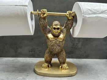 King Kong Monkey Toilet Roll Holder 40cm Bathroom Decor, 10 of 11