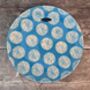 Blue And White Flower Patterned Plate, thumbnail 3 of 3