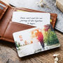 Personalised Wallet Or Purse Double Sided Photo Wallet Card, thumbnail 1 of 6