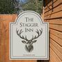 The Stagger Inn Personalised Bar Sign, thumbnail 1 of 10
