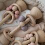 Personalised Wooden Baby Rattle, thumbnail 7 of 9