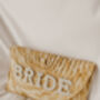 Bride Woven Straw Clutch, thumbnail 2 of 4