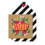 Congratulations Handmade Personalised Woop Blank Card, thumbnail 1 of 5