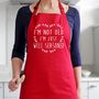 I'm Not Old I'm Just Well Seasoned Apron, thumbnail 5 of 9