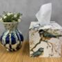 Wooden Tissue Box Cover Titmouse, thumbnail 2 of 3