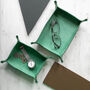 Personalised Leather Valet Tray, thumbnail 8 of 11