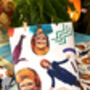 Cilla Inspired Wrapping Paper, Retro Camp 80s Gift Wrap, thumbnail 5 of 12