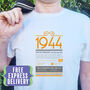 80th Birthday Gift T Shirt Of The Year 1944, thumbnail 2 of 11